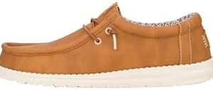 Hey Dude Men's Wally Classic, Men’s Shoes, Men's Slip-on Loafers, Comfortable & Light-Weight