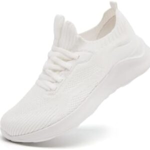Womens Walking Shoes Running Sneakers Slip On Tennis Sport Workout Gym Athletic Outdoor Travel Work Lightweight Fashion Breathable Comfortable Shoe