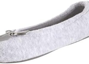 isotoner Women's Terry Ballerina Slipper Clog