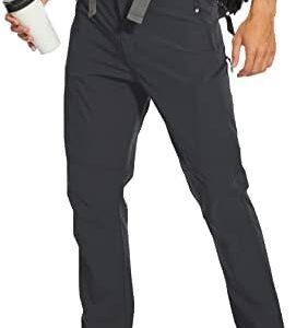 Arunlluta Hiking Pants for Men, Hiking Travel Pants Water-Resistant Mens Work Pants Stretch Quick Dry Lightweight
