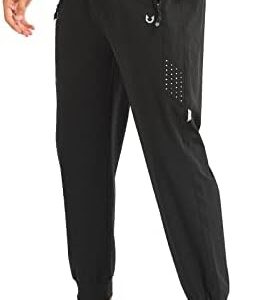 NORTHYARD Men's Athletic Running Pants Lightweight Workout Joggers Quick Dry Gym Sweatpants Active Sports Track Training