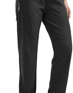 Libin Women's Hiking Pants Lightweight Quick Dry Cargo Pants Casual Safari Work Travel Clothes Petite/Regular/Tall