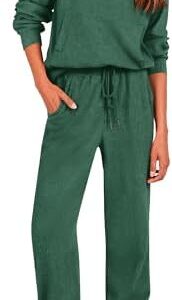 BTFBM Women's 2 Piece Tracksuit Fall Outfits 2025 Long Sleeve Half Zip Sweatshirt Sweatpants Lounge Set Sweatsuits