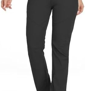 Women Travel Golf Pants 27''/29''/31'' Lightweight Quick Dry Hiking Outdoor Athleisure Pants Water Resistant Lounge Casual
