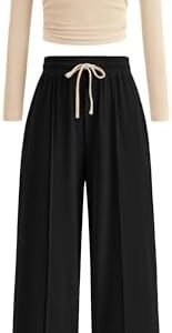 BTFBM Casual 2 Piece Sets For Women Spring Outfits 2025 Long Sleeve Crop Top Wide Leg Pants Summer Matching Lounge Set