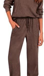 BTFBM Women's 2 Piece Tracksuit Fall Outfits 2025 Long Sleeve Half Zip Sweatshirt Sweatpants Lounge Set Sweatsuits