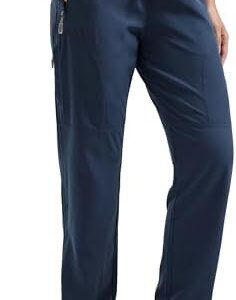 Libin Women's Hiking Pants Lightweight Quick Dry Cargo Pants Casual Safari Work Travel Clothes Petite/Regular/Tall