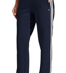 Willit Women's Track Pants Warm Up Athletic Running Sweatpants Sports Training Pants Straight Leg with Zipper Pockets