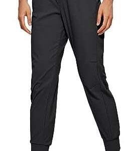 CRZ YOGA Athletic High Waisted Joggers for Women 27.5" - Lightweight Workout Travel Casual Outdoor Hiking Pants with Pockets