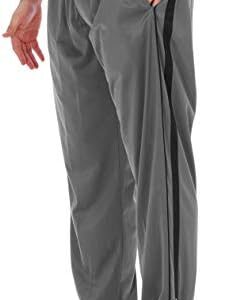 Gioberti Mens Athletic Track Pants with Zip Bottom