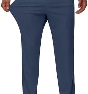Men's 30" 34" 36" Tall Sweatpants - Lightweight Athletic Workout Running Traning Track Joggers Pants with Zipper Pocket
