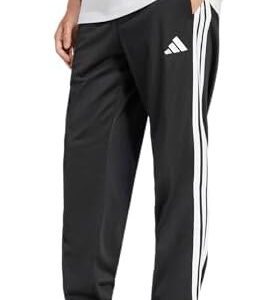 adidas Men's 3-Stripes Tricot Open Hem Track Pants