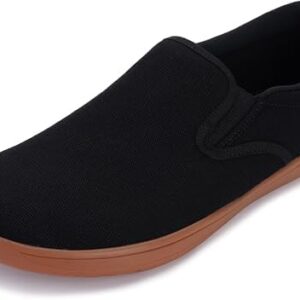 WHITIN Men's Wide Slip on Barefoot Shoes | Minimalist Sneakers | Zero Drop