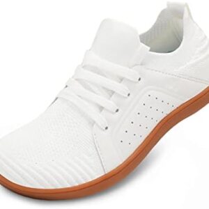 LeIsfIt Womens Walking Shoes Wide Toe Barefoot Shoes Breathable Minimalist Zero Drop Sneakers