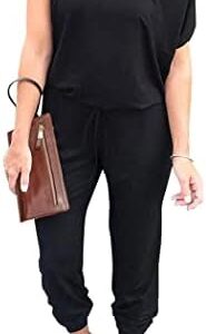 PRETTYGARDEN Jumpsuits for Women 2025 Summer Dressy Off Shoulder Romper Spring Vacation Travel Lounge Outfits Clothes