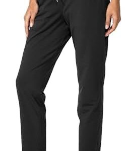 G Gradual Women's Pants with Deep Pockets 7/8 Stretch Ankle Sweatpants for Golf, Athletic, Lounge, Travel, Work