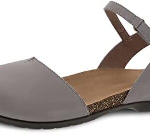Dansko Rowan Sandal for Women - Memory Foam and Cork Footbed for Comfort and Arch Support - Lightweight Rubber Outsole for Long-Lasting Wear - Casual to Dressy Footwear