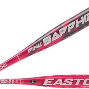 Easton | Pink Sapphire Fastpitch Softball Bat | -10 Drop | 1 Pc. Alloy | Approved for All Fields