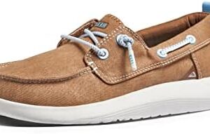 REEF Swellsole Pier Boat Shoe, Memory Foam Footbed, Lightweight and Flexible
