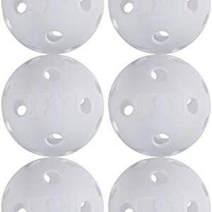 Franklin Sports Indestruct-A-Ball Plastic Batting Practice Baseballs, Softballs + Golf Balls - Training Packs