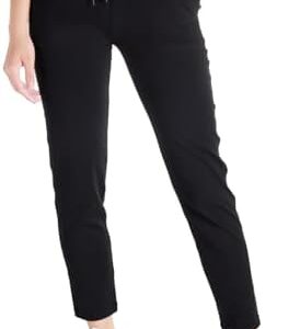 Yogipace Petite/Regular/Tall Women's 7/8 On The Fly Pants Drawstring Casual Lounge Joggers Travel Sweatpants