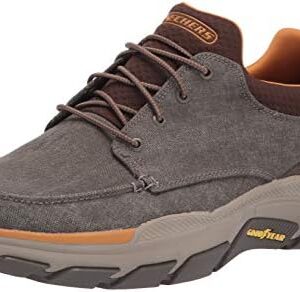 Skechers Men's Respected-Loleto Moc Toe Bungee Lace Slip On