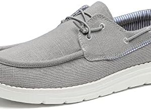 Bruno Marc Men’s Slip-on Canvas Loafers Casual Boat Shoes