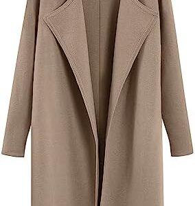 LILLUSORY Women's Long Cardigan Sweaters Oversized Fall Dressy Coatigan Jackets Trendy Knit Winter Coats