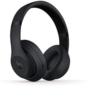 Beats Studio3 Wireless Headphones - Matte Black (Renewed)