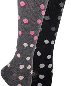 Dr. Scholl's Women Graduated Compression Knee High Socks-Comfort and Fatigue Relief-Mild 8-15 mmHg