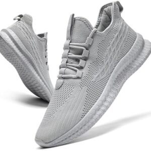 Running Shoes for Men Casual Slip on Tennis Shoes Fashion Sneaker Lightweight Breathable Gym Athletic Sports Walking Shoes