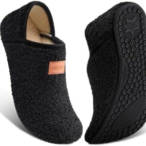 ATHMILE House Slippers for Women Men Indoor Barefoot Slippers Socks Furry Slip on House Shoes Cozy Comfy Slippers for Home Bedroom Travel Yoga