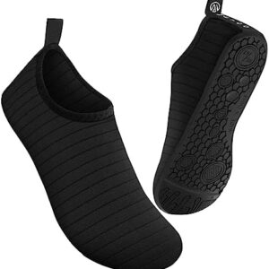 Metog Men Women Water Shoes Quick-Dry Aqua Socks Barefoot Slip-on for Beach Swim Sport Surf Yoga Exercise