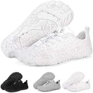 Hike Barefoot Shoes Womens Mens Footwear, Pro Water Shoe Women Men Barefoot Hiking Beach Grounding Shoes for Travel, Wide Toe Box Zero Drop Non-Slip Breathable Lightweight