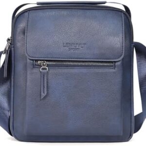 Medium & Small Crossbody bag for men shoulder bag mens purse satchel leather messenger bag gift