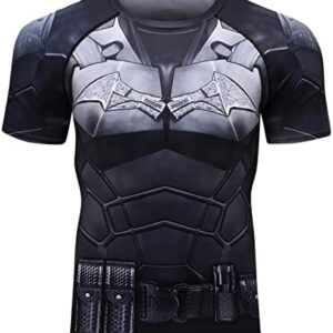 Men's Fitness Shirt Sonic Compression Short Sleeve Sports T-Shirt Quickly Dry