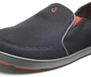 OLUKAI Nohea Mesh Men's Slip On Sneakers, Lightweight & Breathable All-Weather Shoes, Drop-in Heel & Comfort Fit
