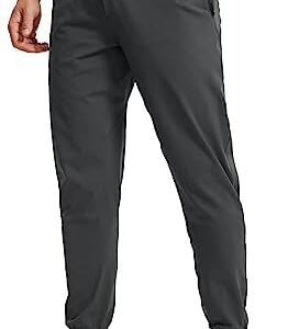 CRZ YOGA Mens 4-Way Stretch Golf Joggers with Pockets 30"/32" - Track Gym Athletic Workout Hiking Pants