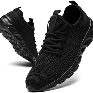 Tvtaop Mens Tennis Shoes Athletic Running Shoes Lightweight Sneakers Non Slip Walking Gym Shoes