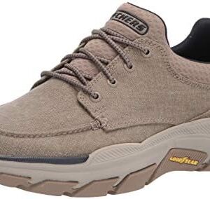 Skechers Men's Respected-Loleto Moc Toe Bungee Lace Slip On