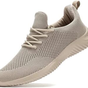 Men's Slip on Walking Shoes Ultra Light Breathable Non Slip Running Shoes Casual Fashion Sneakers Mesh Workout Sports