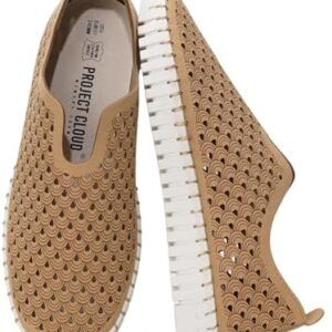 Project Cloud Womens Shoes – Lightweight Summer Loafers for Women with Memory Foam Insole – Stylish & Comfortable Womens Loafers - Perfect Spring Shoes for Women 2025 (Lily)