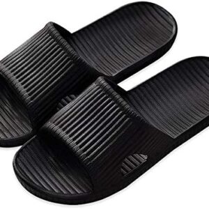 Shower Slippers for Women Men, Quick Drying Lightweight Non Slip Open-toe EVA Travel-friendly Breathable Shoes Slide Slippers for Bathroom,House Slipper,Outdoor