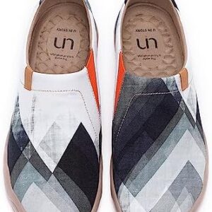 UIN Men's Art Design Travel Shoes Slip On Casual Loafers Stylish Lightweight Comfort Fashion Sneaker