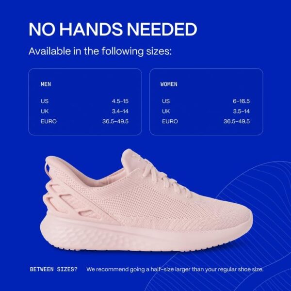 Kizik Shoes: Athens Comfortable Breathable Knit Slip On Sneakers, Convenient Hands Free Shoes | Walking Shoes for Men, Women and Elderly | Stylish, Orthopedic Shoes for Everyday and Travel - Image 4