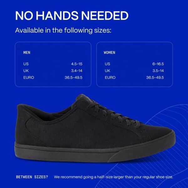 Kizik Irvine Comfortable Breathable Stretch Slip On Sneakers- Easy Slip-Ons | Casual Shoes for Men, Women and Elderly | Stylish Shoes for Everyday - Wide Width - Image 4