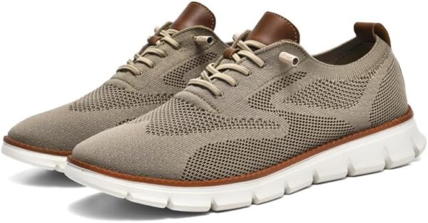 Breeze Shoes for Men Comfortable Oxfords Lace-Up Lightweight Casual Walking wearbreeze Urban Dress Shoes Breathable Upper - Image 3