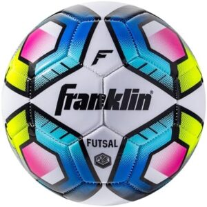 Franklin Sports Futsal Ball - Official Size Futsal Soccer Ball - Indoor and Outdoor - Size 3 Junior and Size 4 Official