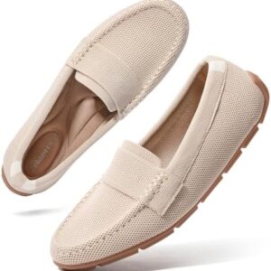 Zelaprox Loafer Shoes for Women Comfortable Women's Loafer Shoes Flat Shoes