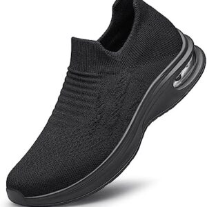 Vidbiv Slip on Shoes for Men, Casual Walking Lightweight Loafers, Breathable Men’s Shoes, Comfortable Hands Free Slip-on Shoes for Work, Traveling